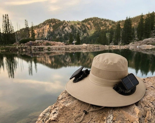 Solar Fan Outdoor Camping & Fishing Hat